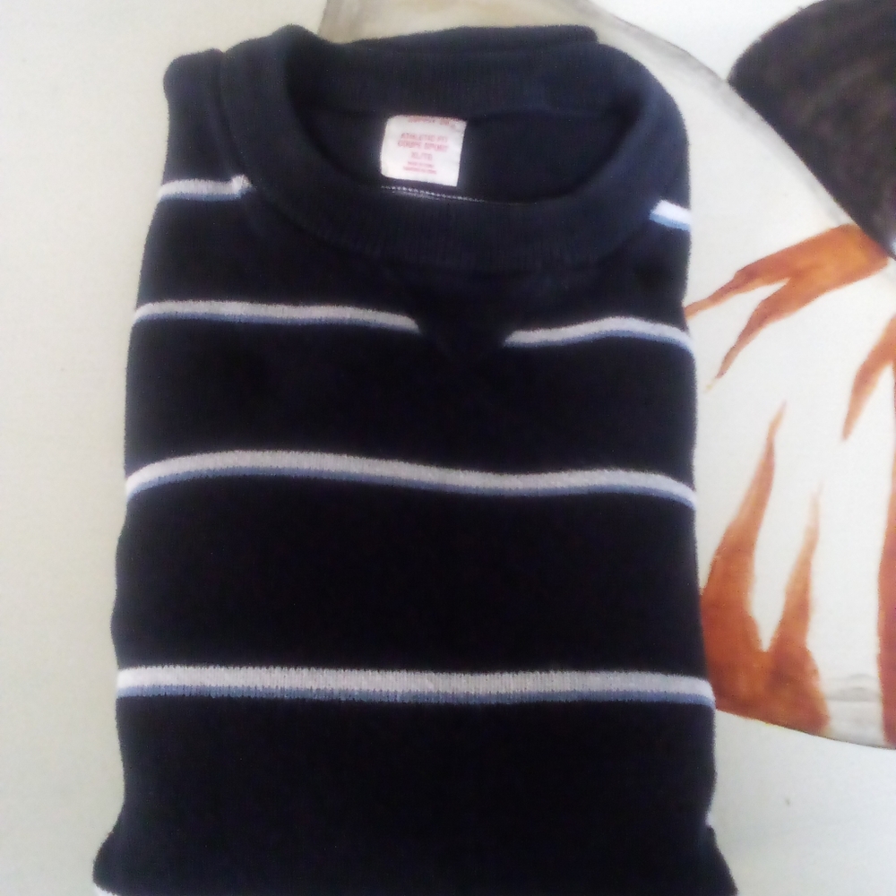 Mossimo blue striped sweater - Picture 1 of 7